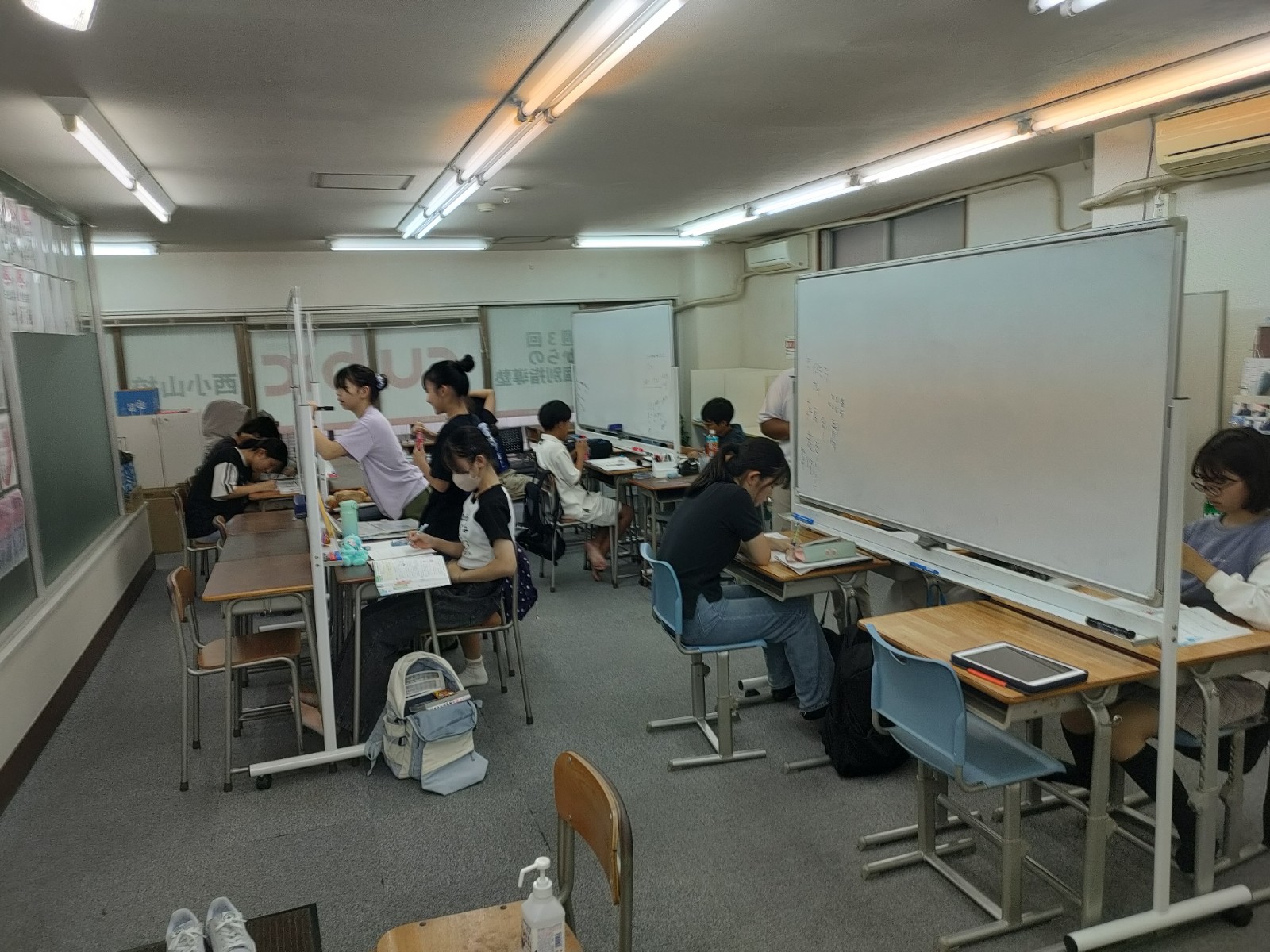 テスト対策勉強会の様子